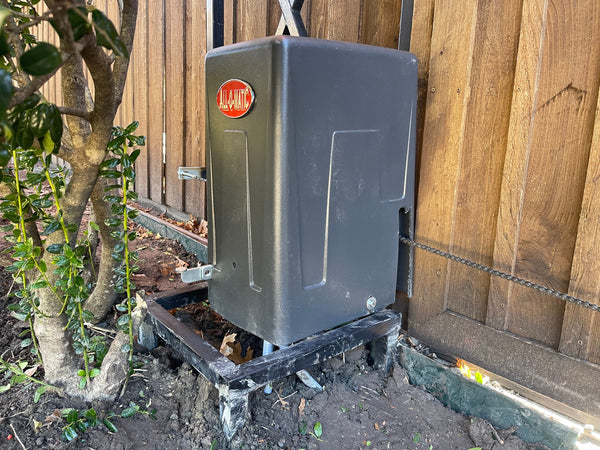 ALL-O-MATIC sliding gate operator installation in Frisco!