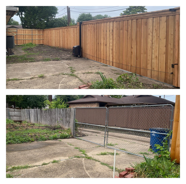 Dallas sliding gate installation!