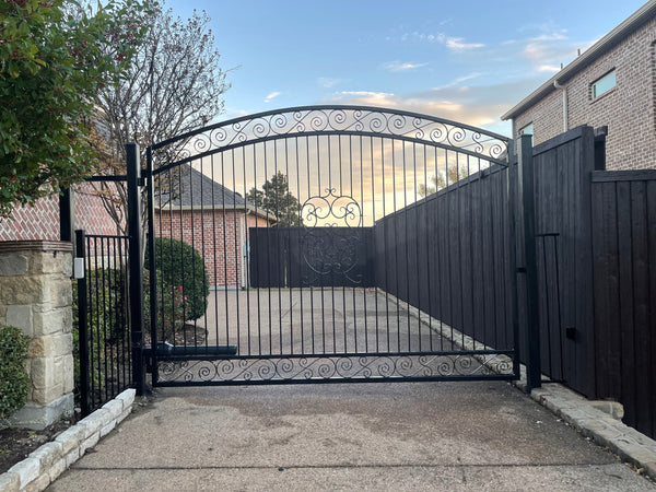 How to fix a leaning gate post