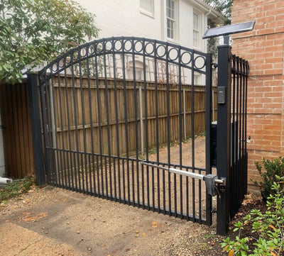 Iron swing gate - AS GATE & FENCE