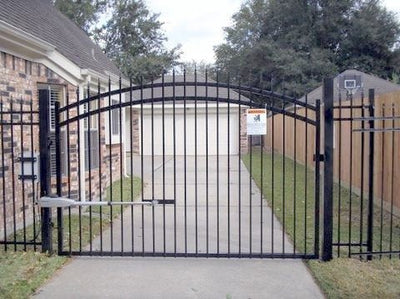 Iron swing gate - AS GATE & FENCE