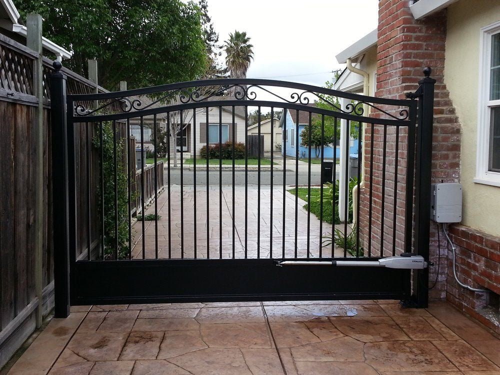 Iron swing gate - AS GATE & FENCE