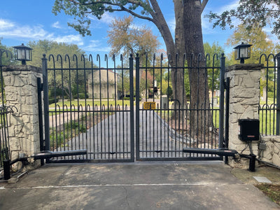 Iron swing gate - AS GATE & FENCE