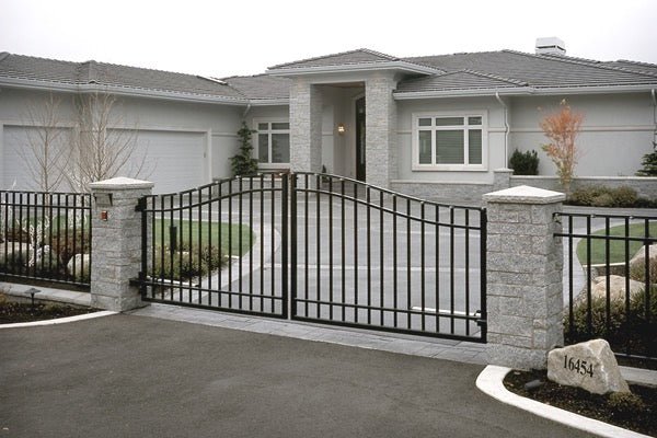 Iron swing gate - AS GATE & FENCE