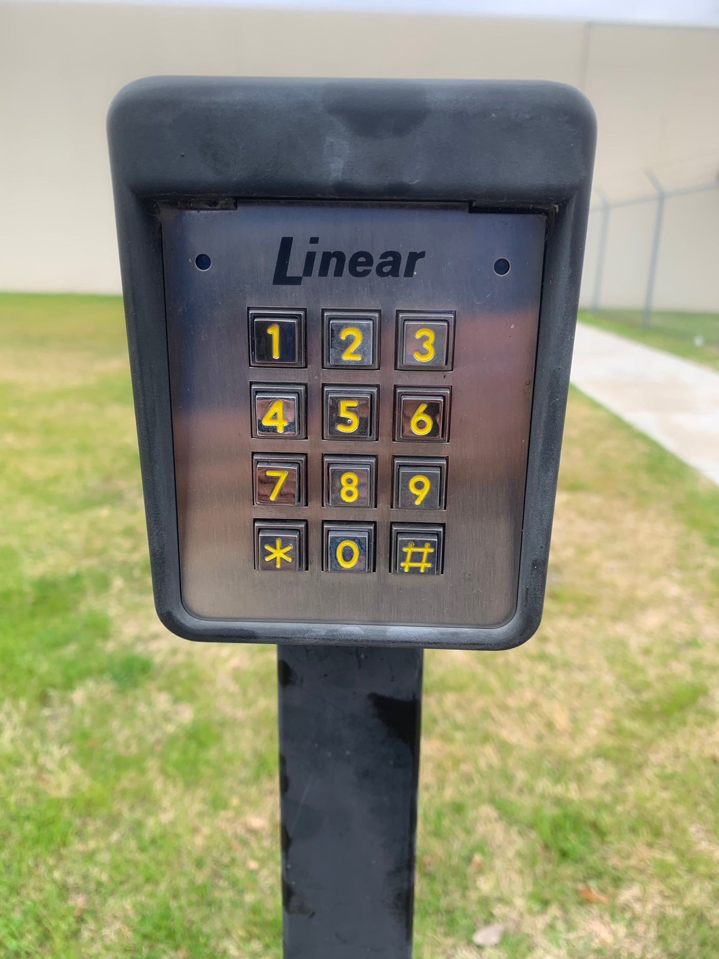 keypad - AS GATE & FENCE